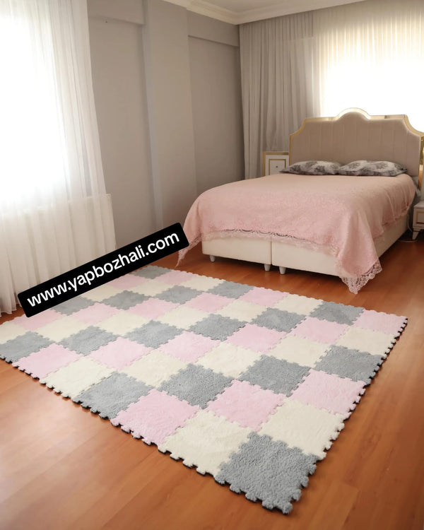 Pelüş Yapboz Puzzle Halılar