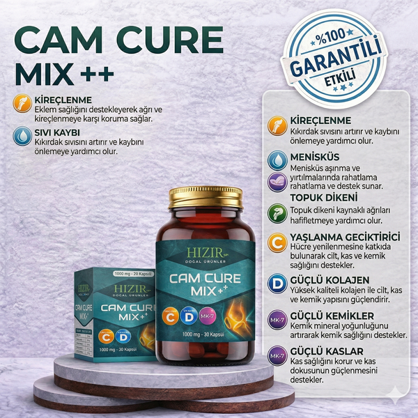 CAM CURE MIX Kapsül HIZIR DOĞAL ÜRÜNLER