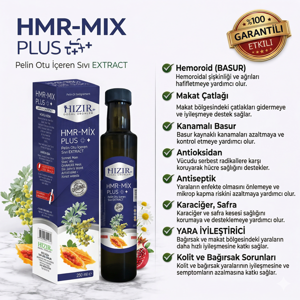 HMR-MIX PLUS Sıvı Ekstre HIZIR DOĞAL ÜRÜNLER