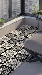 50 x 50 cm 4 Adet BASKILI Mutfak, Balkon ve Oturma Odası Yapbozhalı