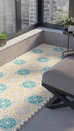 50 x 50 cm 4 Adet BASKILI Mutfak, Balkon ve Oturma Odası Yapbozhalı