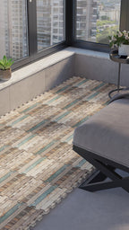 50 x 50 cm 4 Adet BASKILI Mutfak, Balkon ve Oturma Odası Yapbozhalı