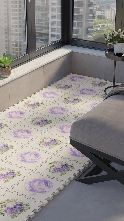 50 x 50 cm 4 Adet BASKILI Mutfak, Balkon ve Oturma Odası Yapbozhalı