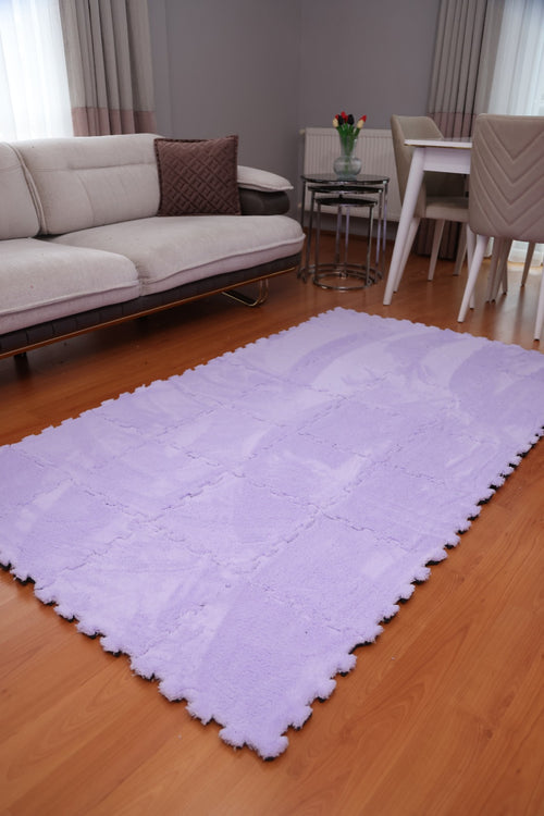 31 × 31 cm  PELÜŞ TEK RENK YAPBOZ PUZZLE HALILAR