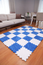 50 X 50  cm 10 Adet PELÜŞ KOMBİN YAPBOZ PUZZLE HALILAR İKRACELİK